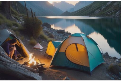 camping scene