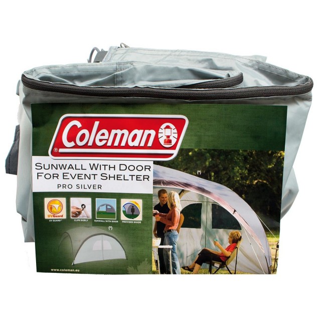 Coleman Event Shelter Pro L Sunwall Door Silver