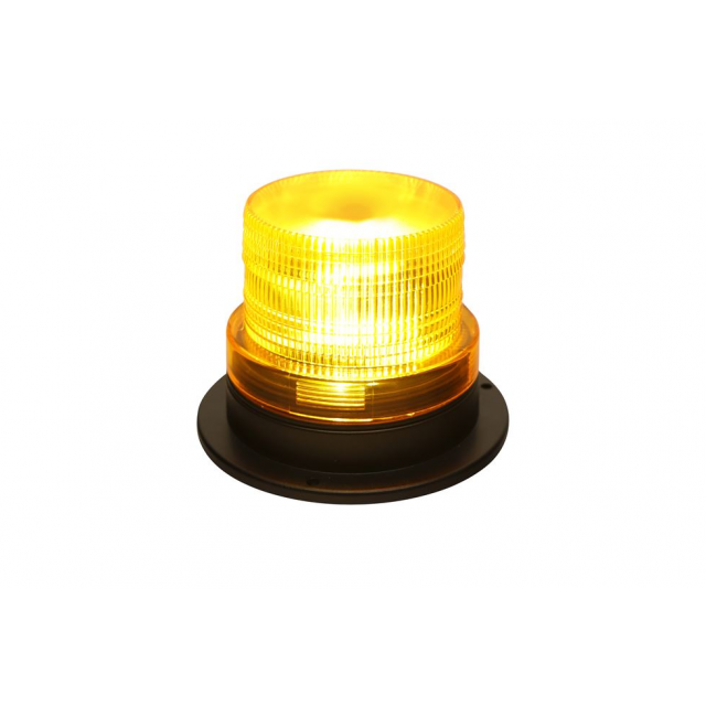 Streetwize 12V/24V Magnetic Amber LED Warning Flash Beacon