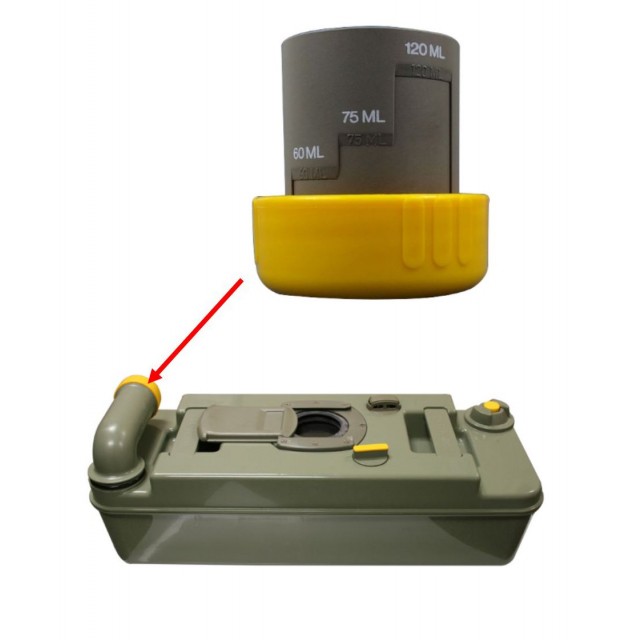 Thetford C2 C3 C4 C200 Cassette Toilet Measuring Cup Dump Cap