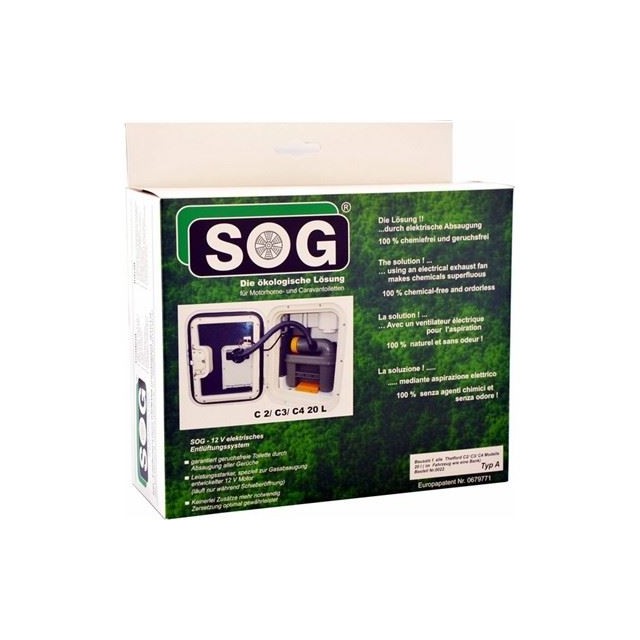 SOG Kit Type G C500 Toilet White Housing Through Door