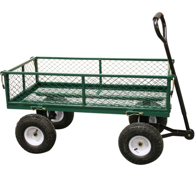 Rhyas Heavy Duty Garden Trolley Cart with 320kg Capacity