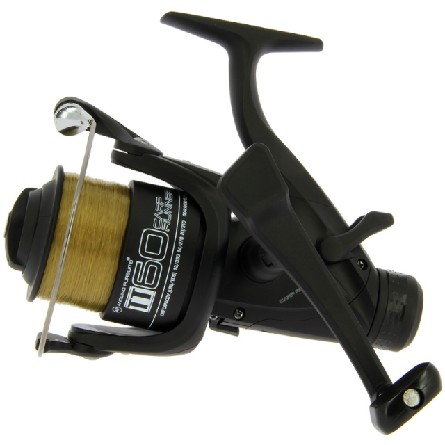 Angling Pursuits TT60 4BB Carp Runner Reel with 10lb Line