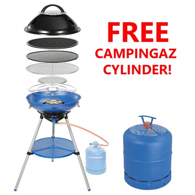 Campingaz Party Grill 600 with FREE Campingaz 907 Cylinder
