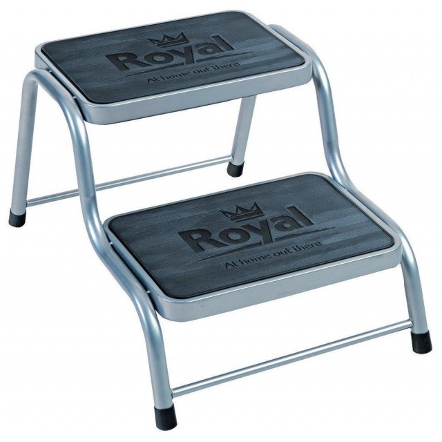 Royal Leisure Deluxe Double Steel Step