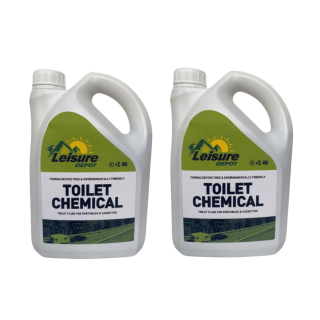 Leisure Depot Organic Toilet Chemical 2 Litre Twin Pack