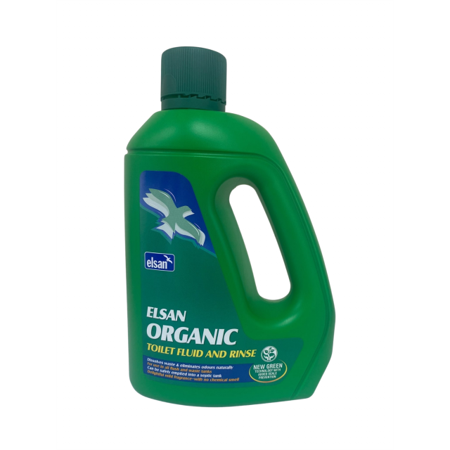 Elsan Organic Toilet Fluid & Rinse 2 Litre for Chemical Toilets