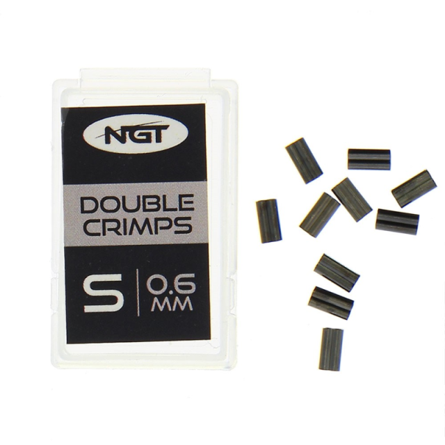 NGT Spare 0.6mm Crimps with 10pc per Box