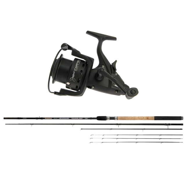 Trabucco Antrax Pro Bomb 3.30 m Fishing Rod Carp + NGT Dynamic 60 Reel