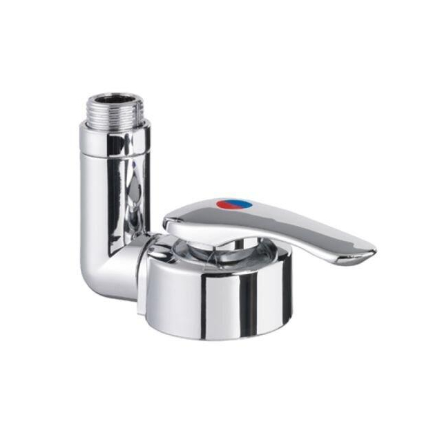 Reich Chrome Twist Table Top Mixer For Shower Heads with Smooth Connectors