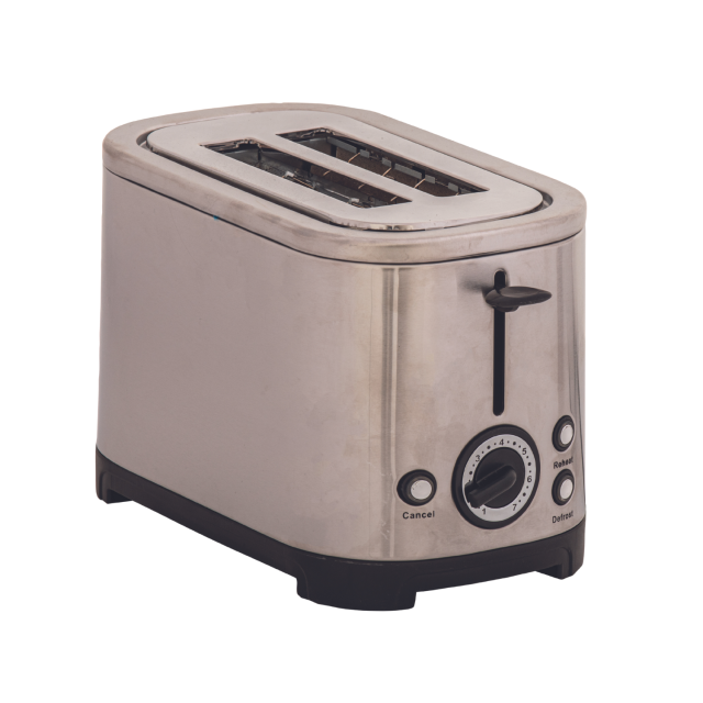 Quest Rocket Low Wattage Polished Stainless Steel Toaster