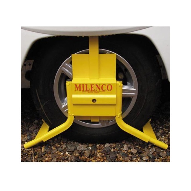 Milenco C14 Wheelclamp for Caravans 14" or 15" Single Axle