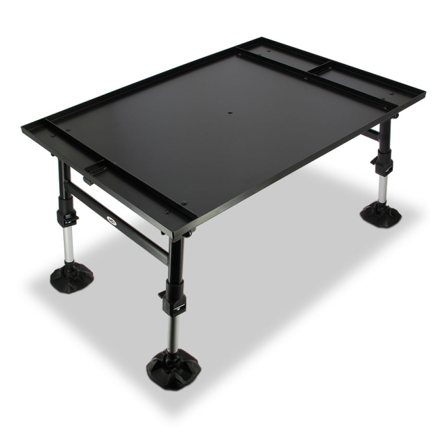 NGT Aluminium Bivvy Table XL Dynamic 5 Section with Adjustable Legs