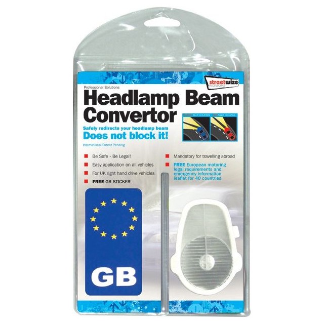Streetwize Headlamp Convertor Beam Deflector