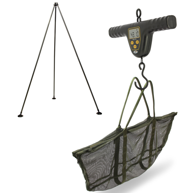 NGT Digital Weigh Scales + NGT Specimen Weigh Sling + NGT Weighing Tripod