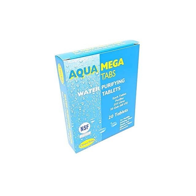 Aqua Mega Tabs Water Purifying Tablets