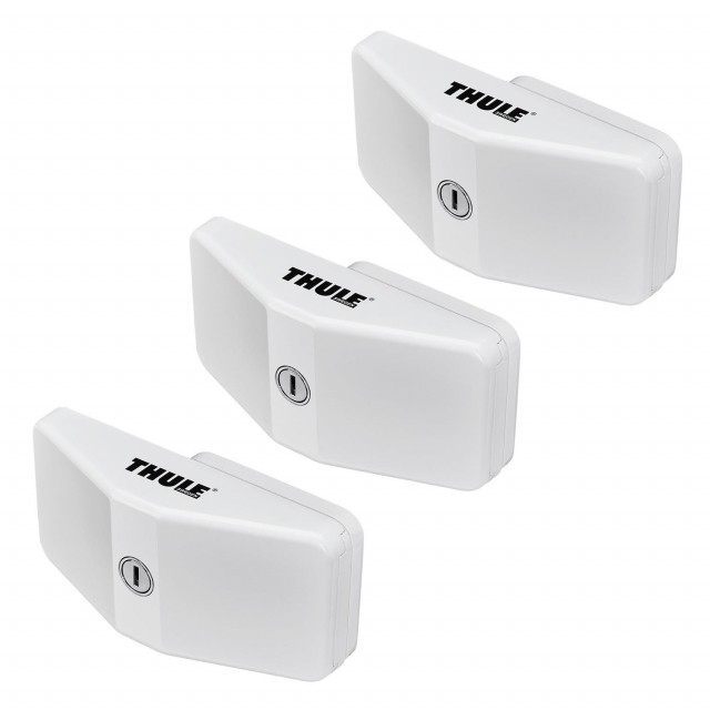 Thule Door Lock Triple Pack in White