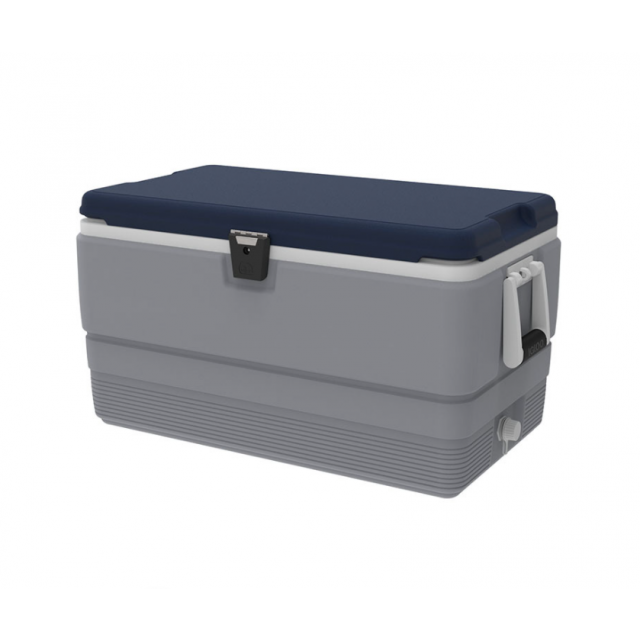Igloo MaxCold 70 QT 66 Litre Cooler in Ash Grey & Blue
