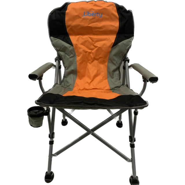 Liberty Leisure Orange Folding Chair
