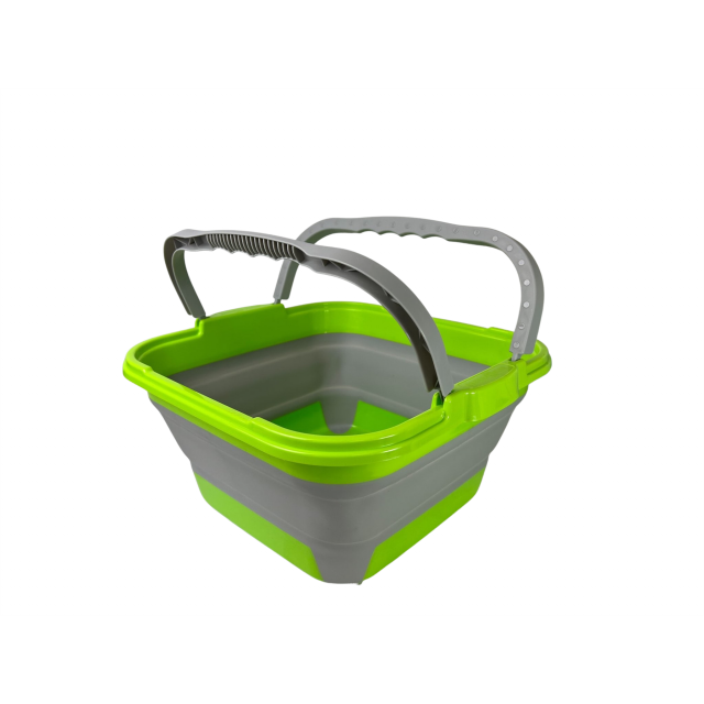 Brunner Cleo Fold-Away Wash Basket Green