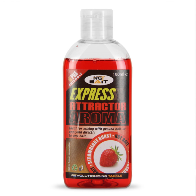 NGT Bait 100ml Express Attractor Aroma - Strawberry