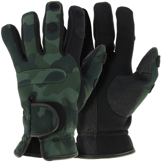 NGT Neoprene Gloves in Camo (Large)