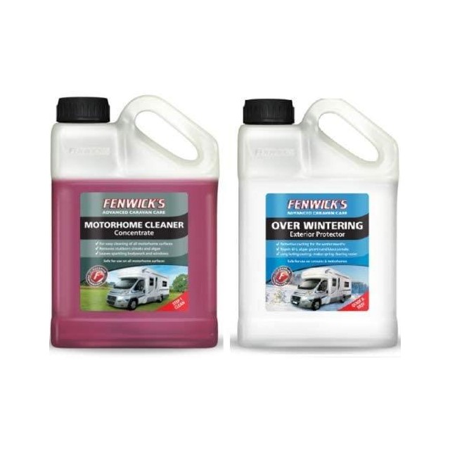 Fenwick's Motorhome Cleaner 1L  and Over Wintering 1L
