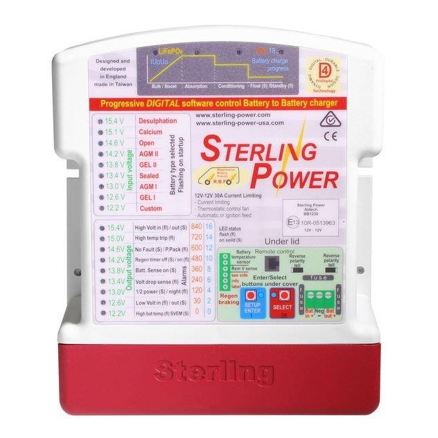 Sterling Battery Charger 12v 30A