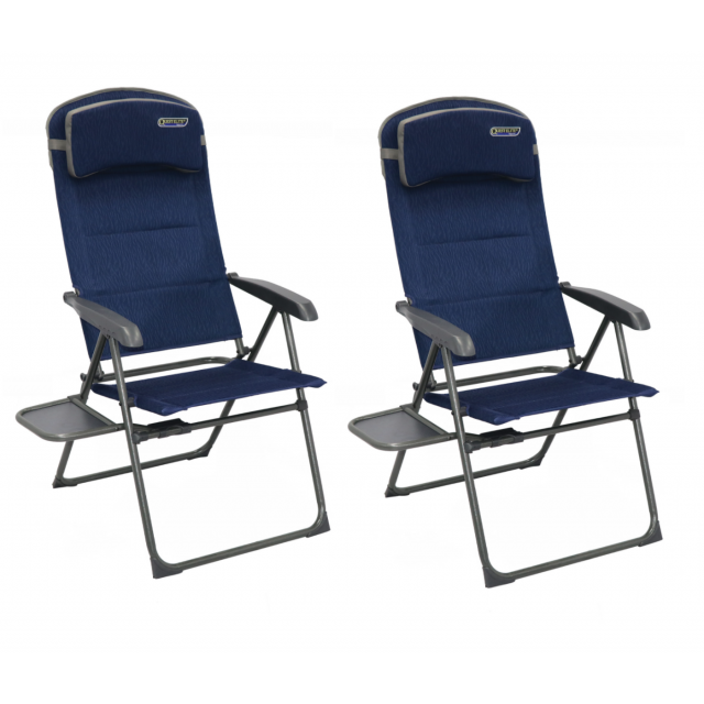  Quest Ragley Pro Recline Chair with Side Table Pair