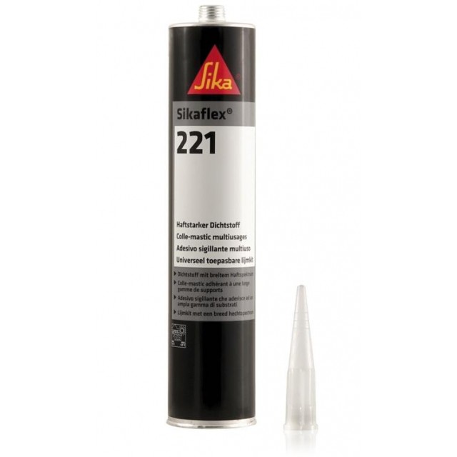Sikaflex 221 Strong Adhesive Sealant in White