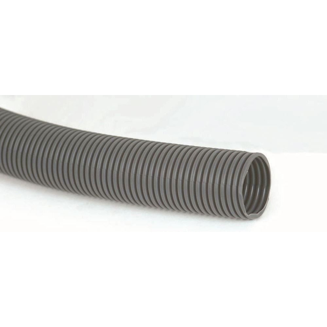 4 Metre 28.5mm Grey Convoluted Waste Pipe