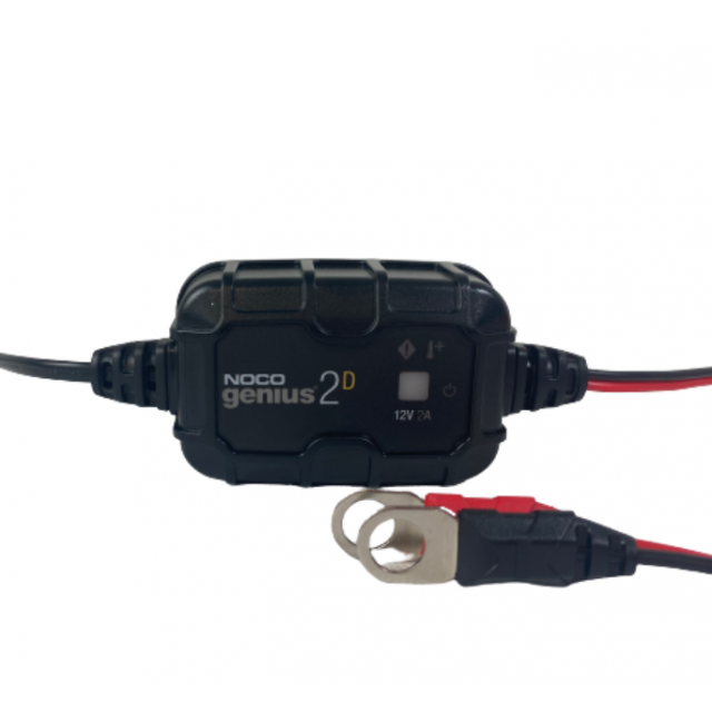 NOCO Genius 2D Battery Charger Direct Mount + Maintainer 2A 12V