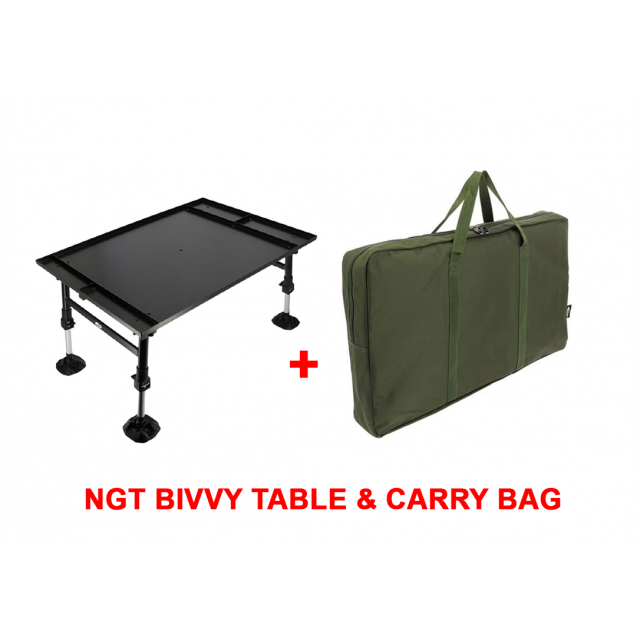 NGT XL Bivvy Table  & Carry Bag