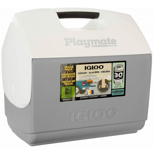 Igloo Playmate Elite 15 Litre Grey Lunch Box Carry Cooler
