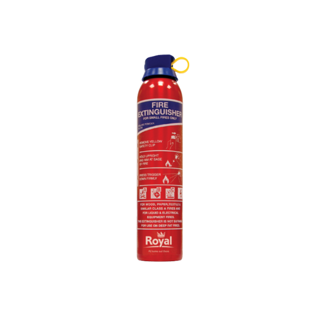 Royal Leisure ABC Powder Fire Extinguisher 600g