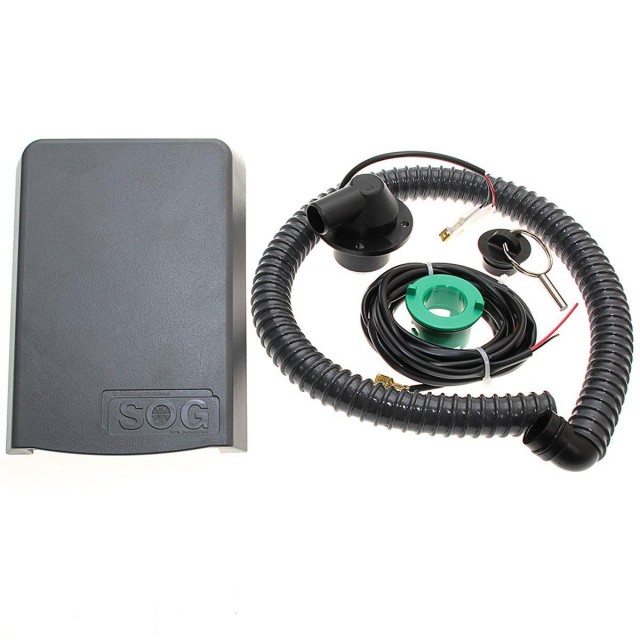 SOG Kit 3000A for CT3000 & CT4000 Toilets Through Door Dark Grey