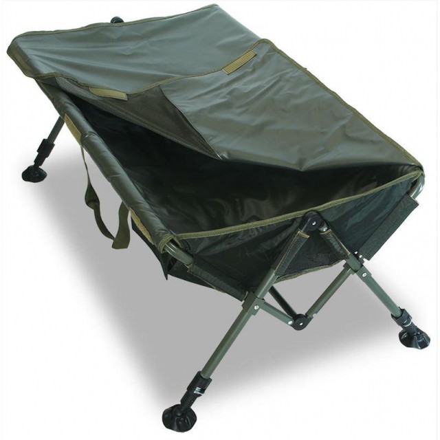 NGT Quick Folding Carp Cradle with Adjustable Legs and Top Cover