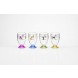 Flamefield Charlie and Friends Children's Acrylic Tumblers 4 Pack