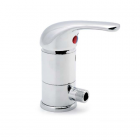 Chrome Shower Mixer Tap Outlet