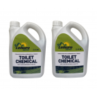 Leisure Depot Organic Toilet Chemical 2 Litre Twin Pack