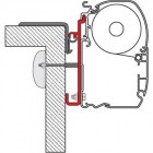 Fiamma Kit Adapter Brackets Fiat Rapido Serie 9 F45 F70