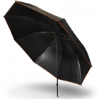 NGT Umbrella 50 Black Match Brolly with Taped Seams and Nylon Case Fishing