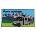 Quest Motorhome Home Is Where You Park It Indoor Mat