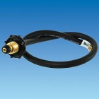 Propane Pigtail with Hand Wheel 450mm Changeover LPG M20 Fitting