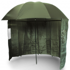 NGT Umbrella 45 Camo with Sides Tilt Function and Nylon Case Shelter Fishing