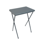 Quest Leisure Fleetwood High Plastic Table in Grey