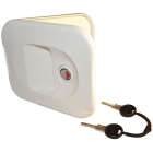 Thetford Cassette Toilet Water Fill Door with Lock Zadi Keys